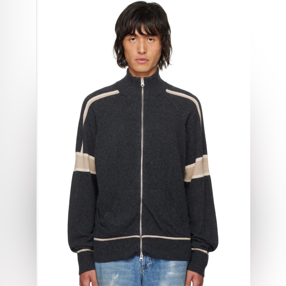 Gimaguas Black Pedro Zip Up Sweater